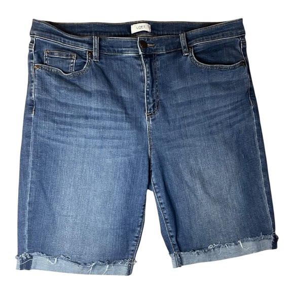 LOFT Factory Bermuda Shorts - Picture 1 of 8